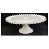 1973 FENTON SILVER CREST CAKE STAND, 13in W