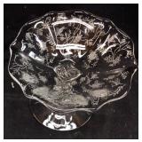 VTG. FOSTORIA GLASS COMPANY CRYSTAL COMPOTE C