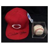 MLB HIT LEADER PETE ROSE AUTOGRAPHED CINCINNATI