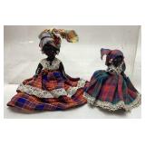 (2) CARIBBEAN SOUVENIR/ FOLK ART DOLLS