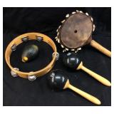 Assorted Musical Instruments, Handcrafted