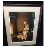 RICK PENDER SIGNED #362/950 FRAMED PRINT TITLED