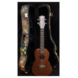 Luna Tattoo Mahogany Concert Ukulele Model Uke