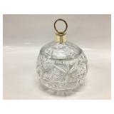 A Teleflora Gift Ornament 24% Lead Crystal, Fine
