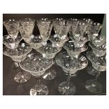 Fostoria "chintz" Glasses