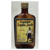 CAPTAIN APPLE JACK PINT LIQUOR BOTTLE