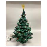 Large Ceramic Christmas Tree Two Piece With