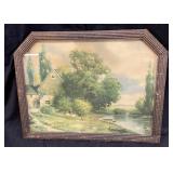 R. ATKINSON FOX, HOME SWEET HOME PRINT, 17.5in x