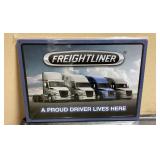 FREIGHTLINER TIN SIGN