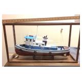VTG. 23in  1950s ESSO HONDURAS HARBOR TUGBOAT