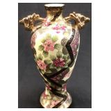 HAND PAINTED NIPPON VASE