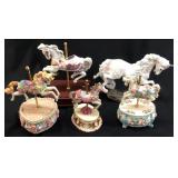 CAROUSEL COLLECTION MUSIC BOXES