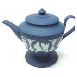 RARE WEDGEWOOD MINI TEAPOT ICARUS PORTLAND BLUE