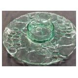 INDIANA GLASS MEDEIRA PATTERN CHIP N DIP