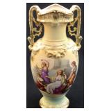 ANTIQUE VICTORIA AUSTRIA PORCELAIN VASE