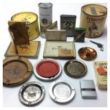 Vtg Tin-top Tobacco/sir Walter Raleigh/camel