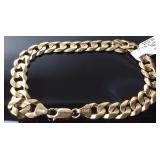 10KT CURB LINK GOLD BRACELET 11.5DWT