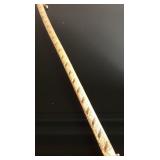 10kt Herringbone Etched Gold Bracelet 7.4dwt
