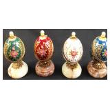 SPLENDID EGG MUSIC BOX MARBLE BOTTOM