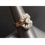 VINTAGE 14KT GOLD DIAMOND RING 5.3DWT