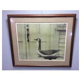 1976 KEN DAVIES PRINT SIGNED