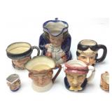 ROYAL DOULTON & JAPAN TOBY MUGS