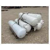 Lot of 6 Propane Tanks