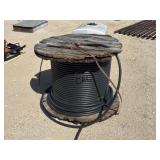 Spool of Rubber Coated Cable
