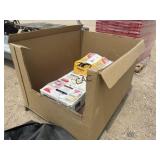 Gaylord Box of Liquid Nail and Insulation