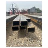 (6) 1 1/2"X2" 11ga Square Tubing