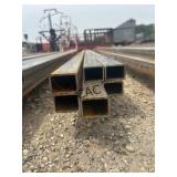 (6) 1 1/2"X2" 11ga Square Tubing
