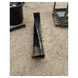 Lot of 2 Metal Bumper Parts