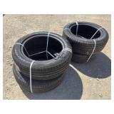 Lot of 4 235/55R19 Tires