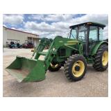 John Deere 5603 Cab/Air 4WD w/JD542 Loader/Bucket