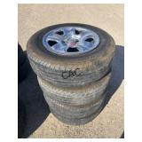 Lot of 4 Honda Stock Wheels/Tires