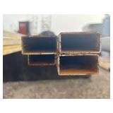 4pc 1"X2" Galvanized Square Tubing