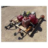 Lot of Assorted Landscaping Machines