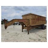 1995 Shop Built Grain Hopper Trailer