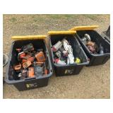 Lot of 3 Totes w/Tools