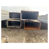 4pc 1"X2" Galvanized Square Tubing