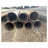 7pc Metal Piping