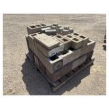 Lot of Cinder Blocks & Pavers