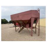 2 Compartment Feed Bin