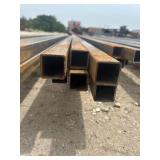 (6) 1 1/2"X1 1/2" 13ga Square Tubing