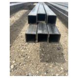 (6) 1 1/2"X1 1/2" 13ga Square Tubing