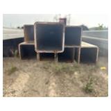 7pc 2"X2" Galvanized Square Tubing