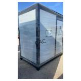 NEW All-Metal Portable Restroom with Shower