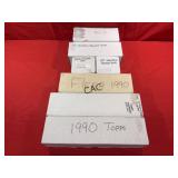 Lot of 7 Boxes of Assorted Baseball Cards