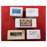 Lot of 5 Boxes of Assorted Basketball Cards