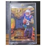 Joe Milton Newly Minted Patch Card